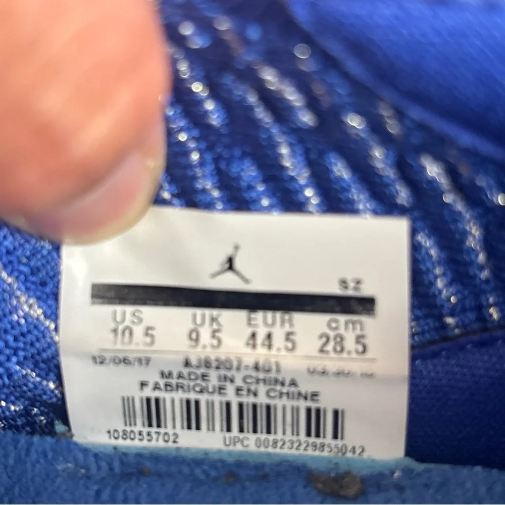 Jordan Flyknit‎ Elevation 23 Men's 10.5 Game Royal Basketball Sneakers